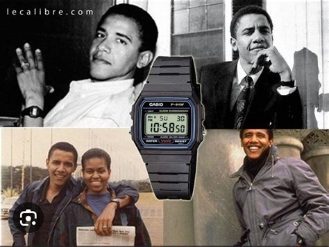 obama wearing casio